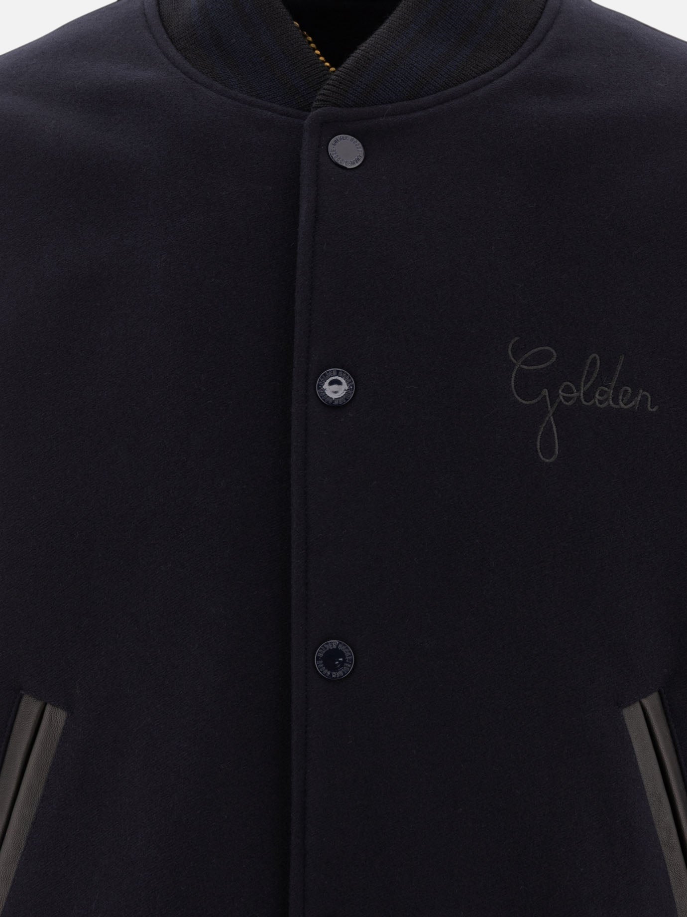 Bomber Solid colour  Blu - Golden Goose Uomo | PDP | VIETTI Online Store | thumbnail_3