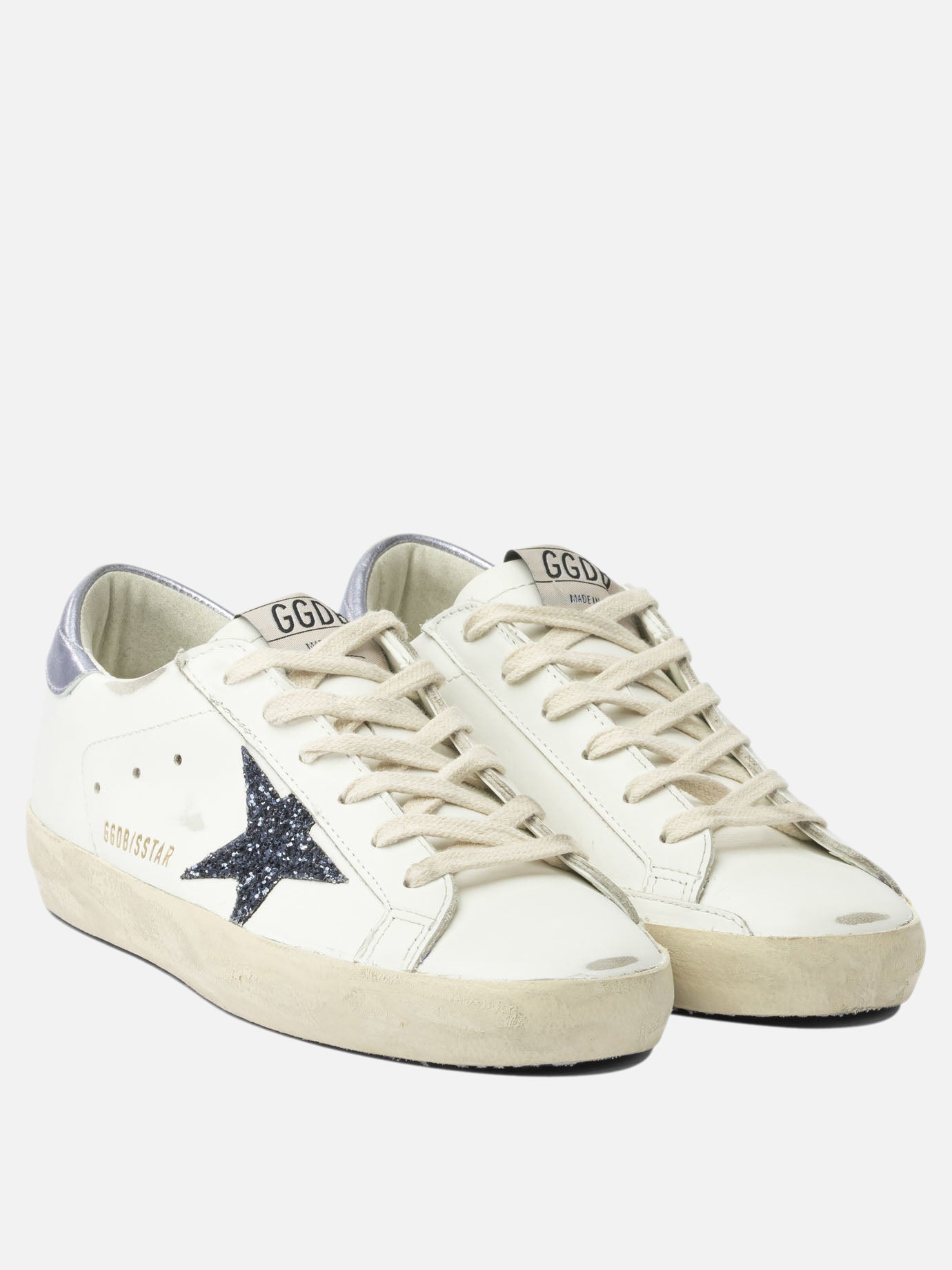 Sneaker basse 73% cow leather 22% cotton 3% ovine leather - 100% rubber  Bianco - Golden Goose Donna | PDP | VIETTI Online Store | Zoom-Modal_2
