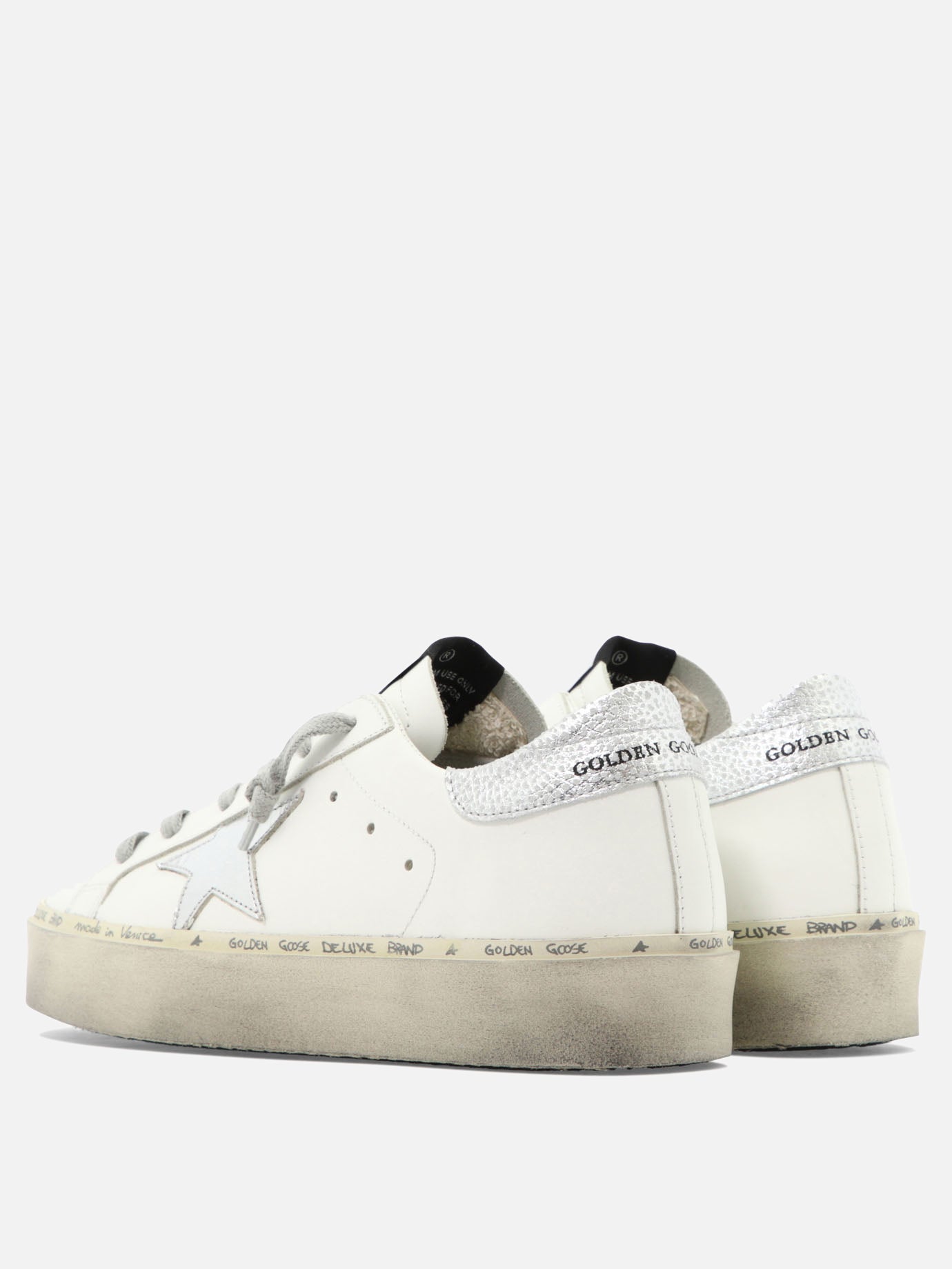 Sneaker basse 95% cow leather 5% goat leather - 100% rubber  Bianco - Golden Goose Donna | PDP | VIETTI Online Store | Zoom-Modal_4
