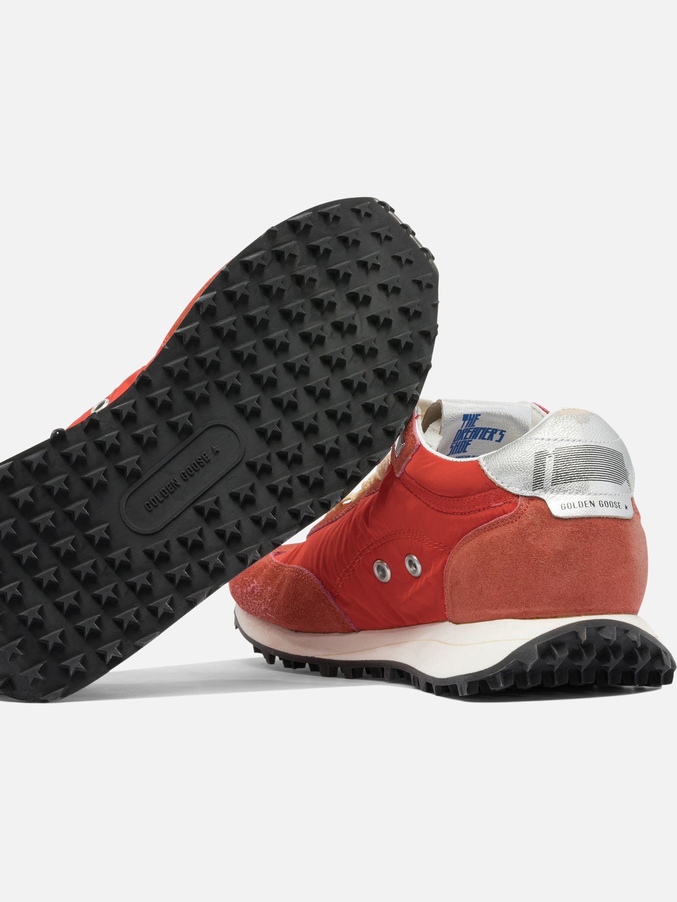 Sneaker basse 47% cow leather 38% polyamide 15% goat leather - 100% rubber  Rosso - Golden Goose Donna | PDP | VIETTI Online Store | thumbnail_5