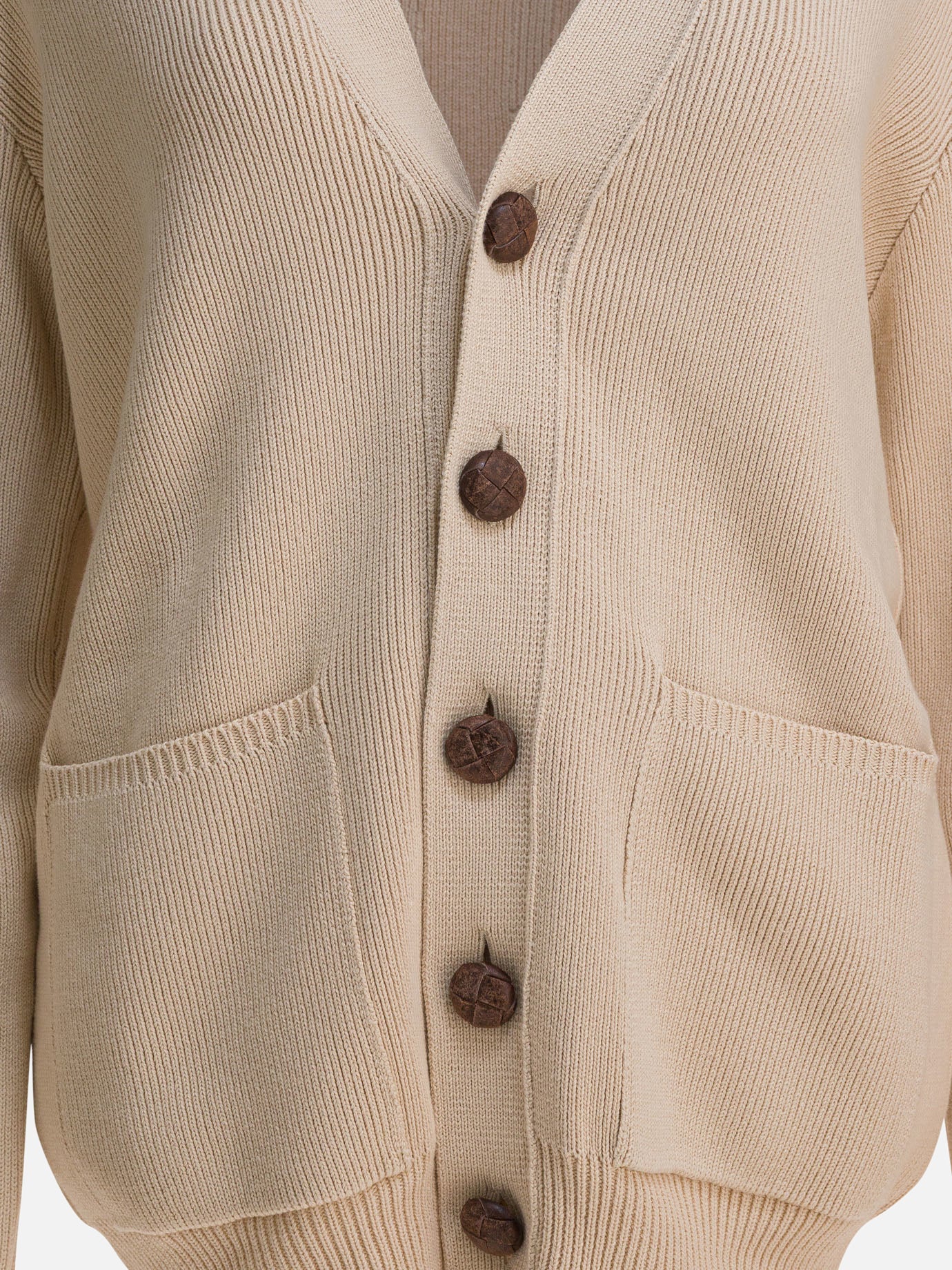 Cardigan Solid colour  Beige - Golden Goose Donna | PDP | VIETTI Online Store | Zoom-Modal_3
