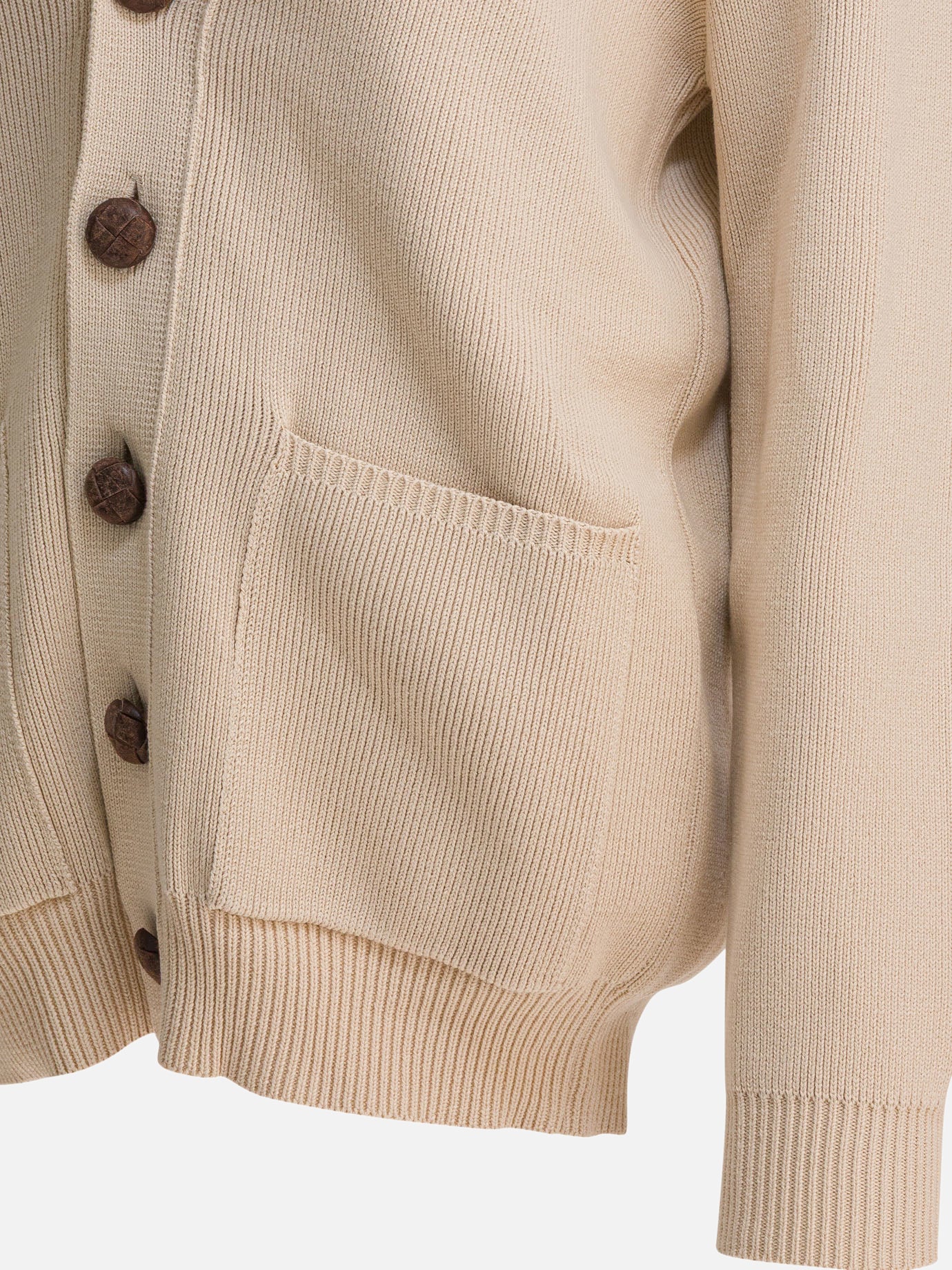 Cardigan Solid colour  Beige - Golden Goose Donna | PDP | VIETTI Online Store | Zoom-Modal_4
