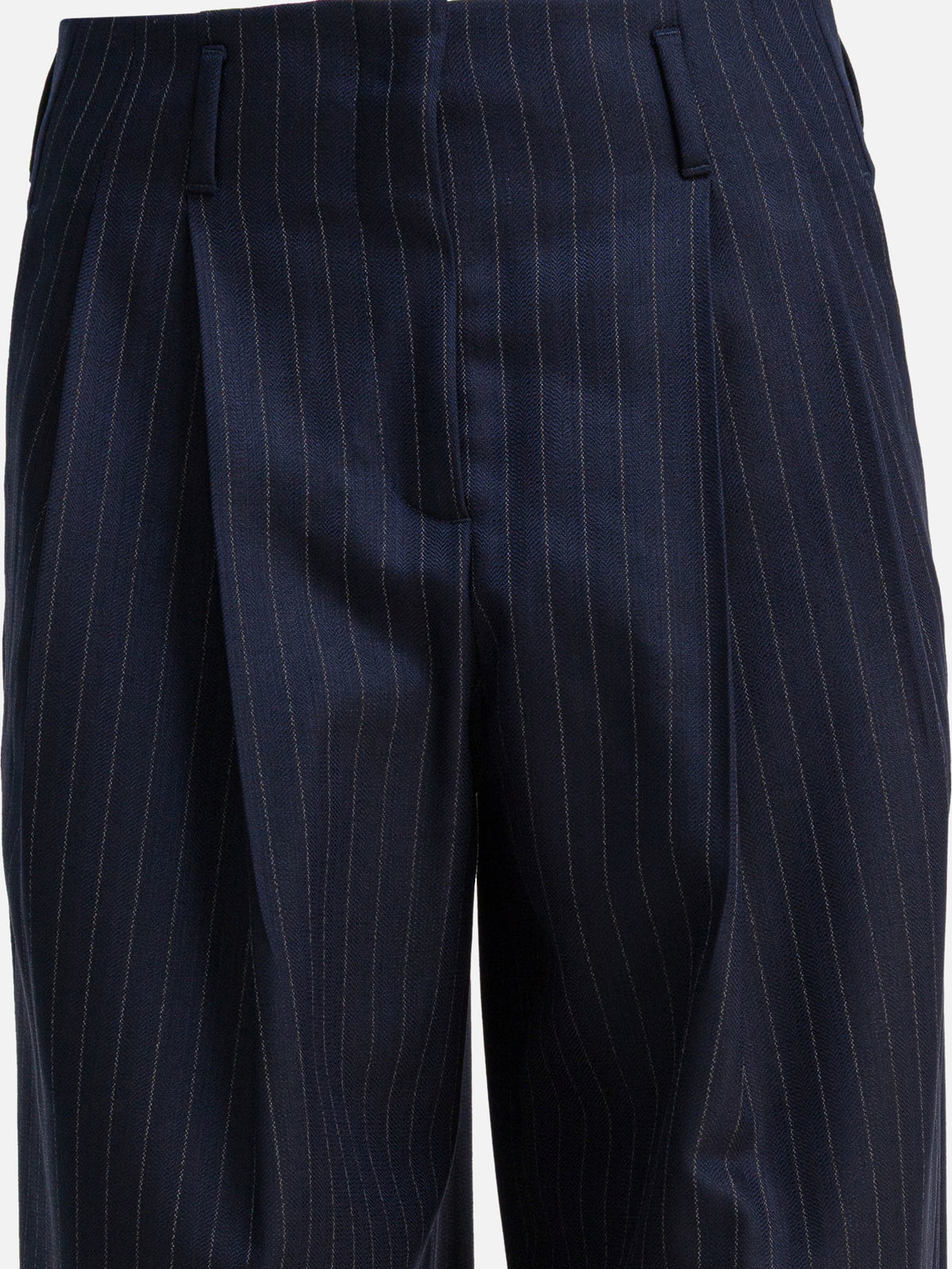 Golden Goose Wool gabardine pants Blue