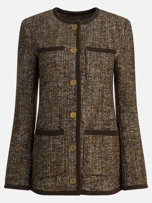Golden Goose Wool blend jacket Brown

