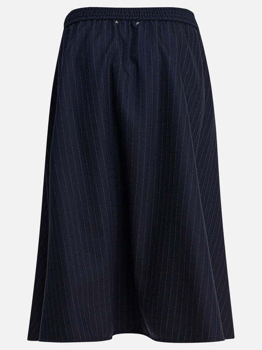 Midi skirts Pinstriped  Blue - Golden Goose Women | PDP | VIETTI Online Store | 2
