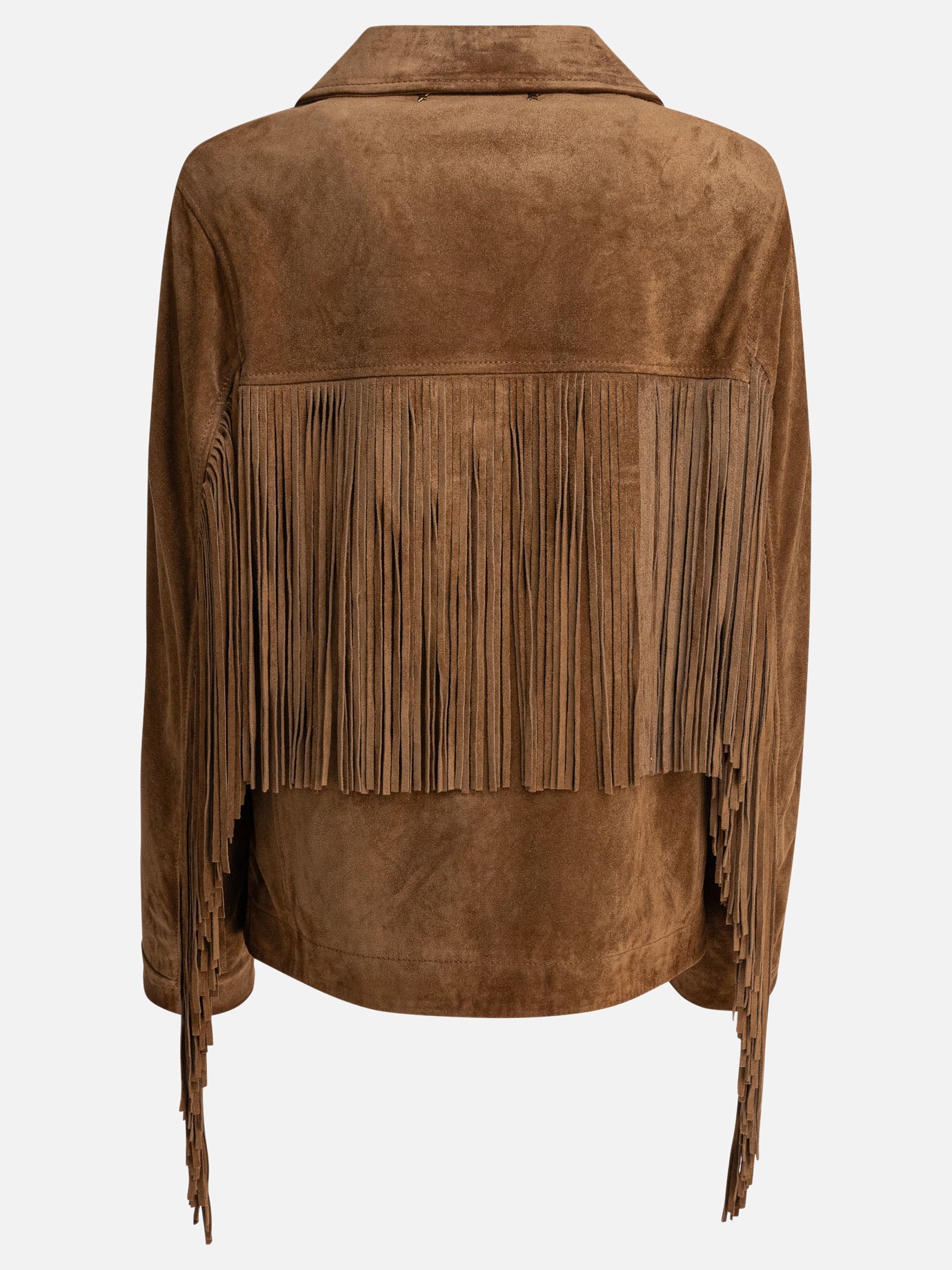 Leather jackets Solid colour  Brown - Golden Goose Women | PDP | VIETTI Online Store | Zoom-Modal_2
