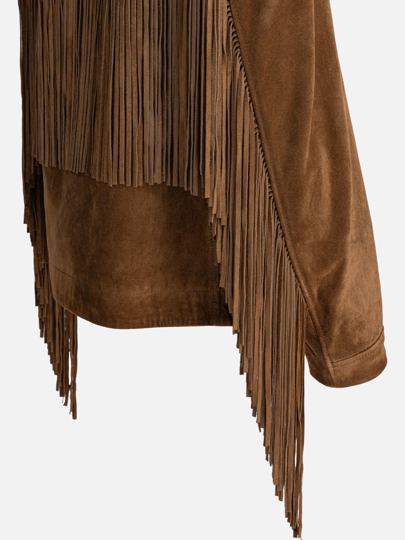 Leather jackets Solid colour  Brown - Golden Goose Women | PDP | VIETTI Online Store | thumbnail_4