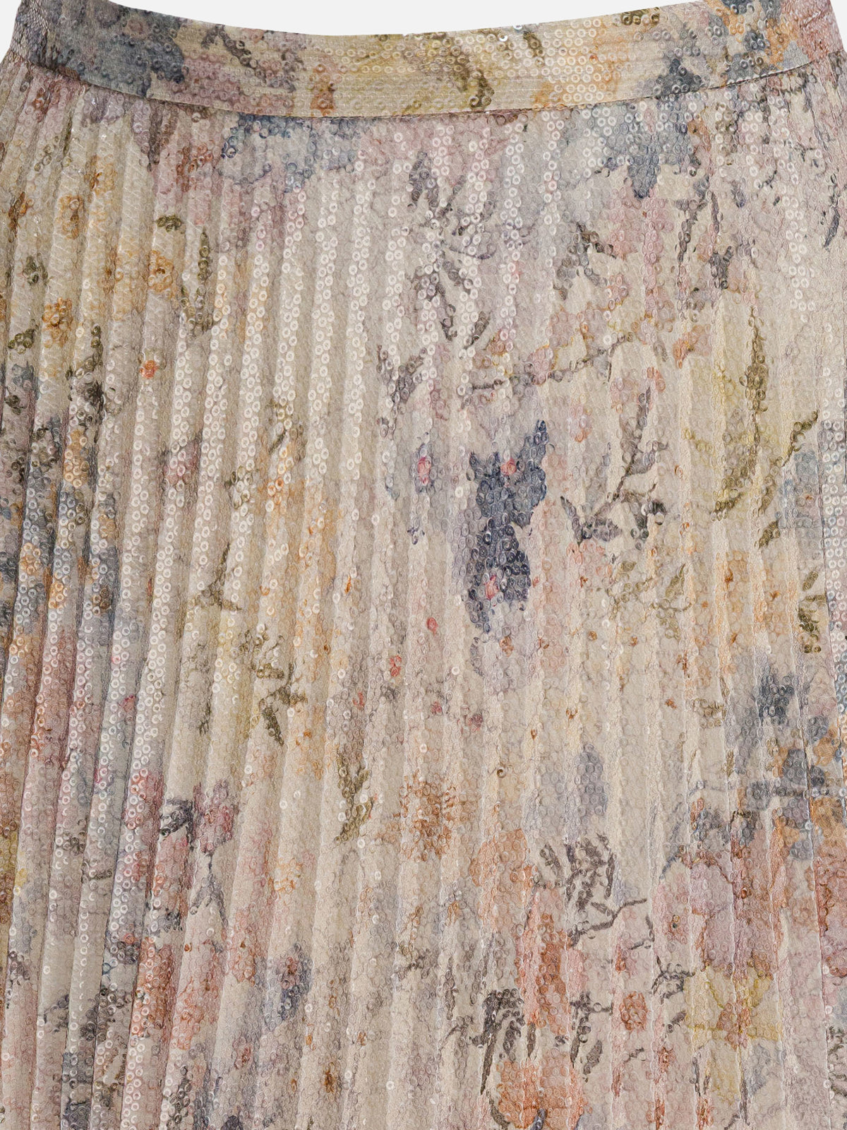Golden Goose Long pleated skirt Beige - VIETTI