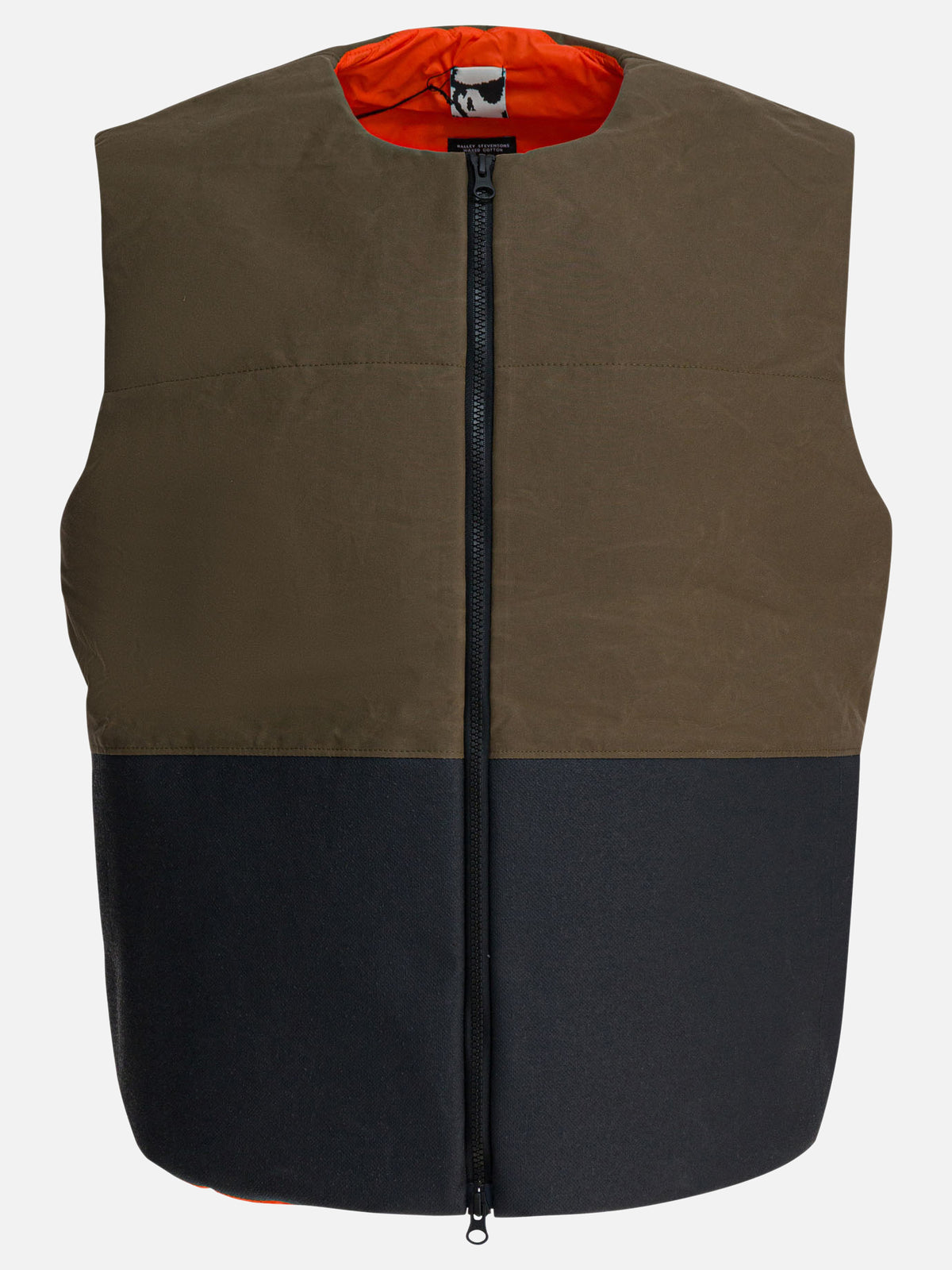 Gr10K Cotton sleeveless jacket Brown