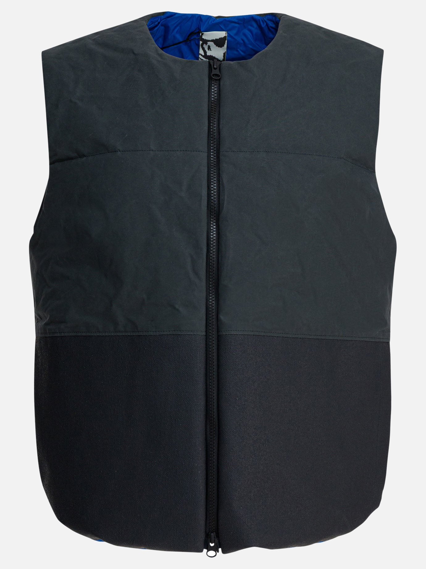 Giacche smanicate Solid colour  Grigio - Gr10K Uomo | PDP | VIETTI Online Store | Zoom-Modal
