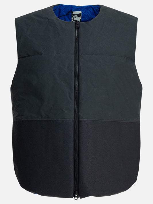 Giacche smanicate Solid colour  Grigio - Gr10K Uomo | PDP | VIETTI Online Store 
