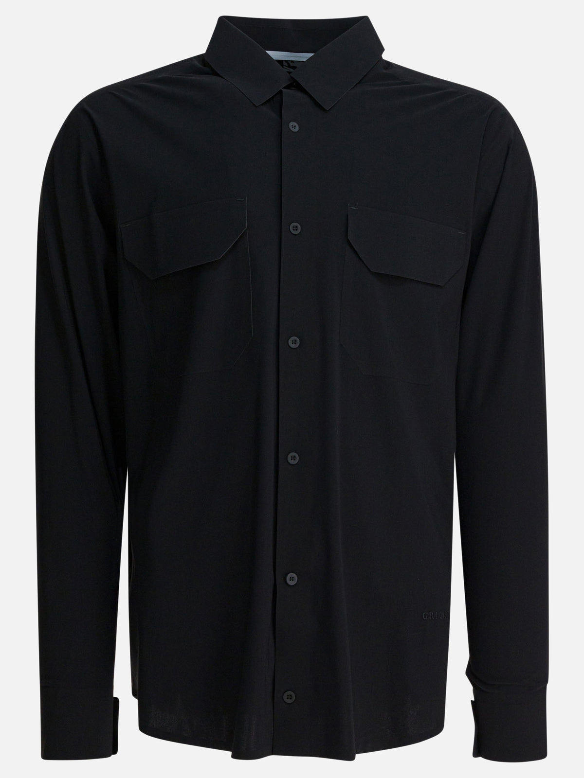 Gr10K Shirt with pockets Black
