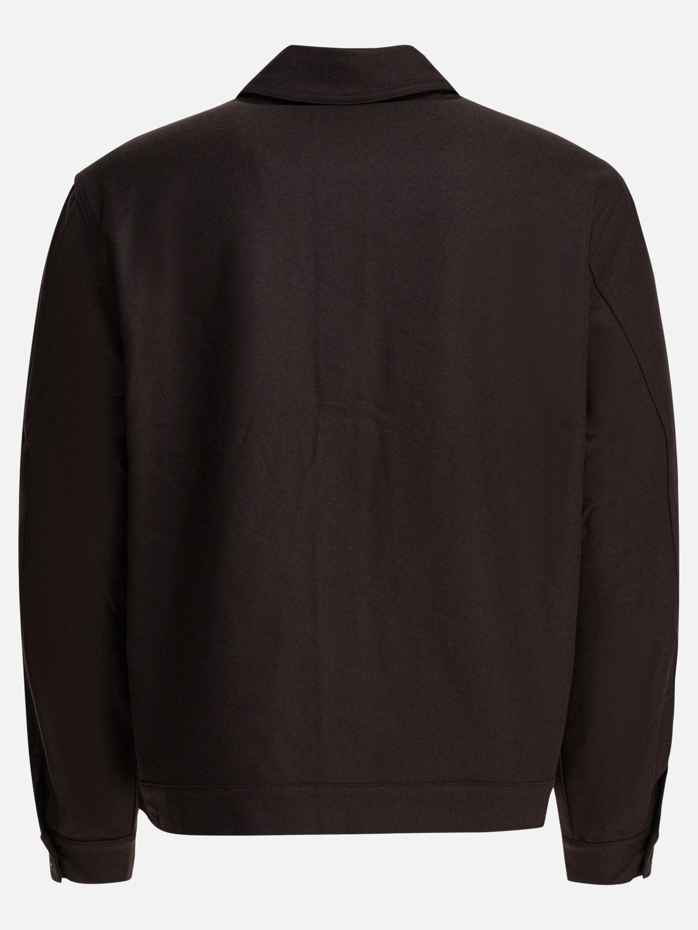 Gr10K Short wool down jacket Black - Men | VIETTI Online Store