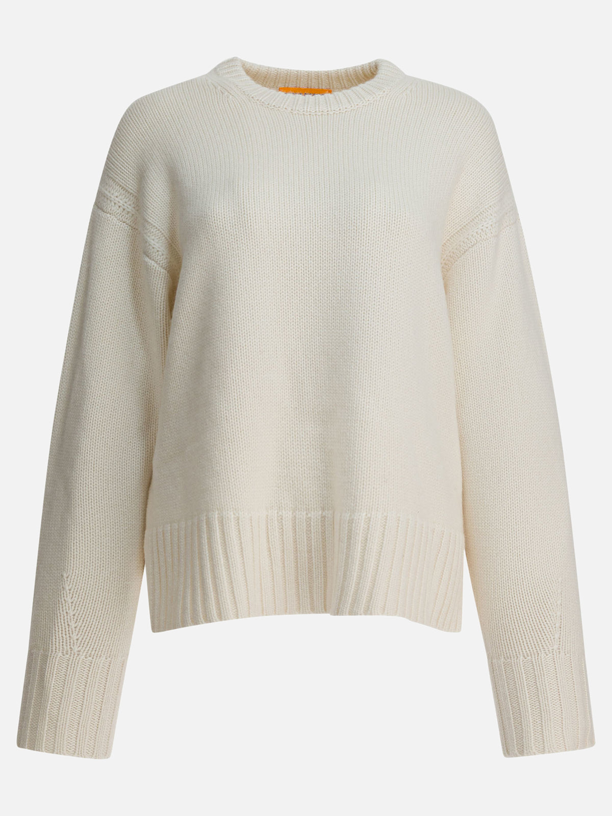 Guest in Residence "Cozy" Crew-Neck Sweater White