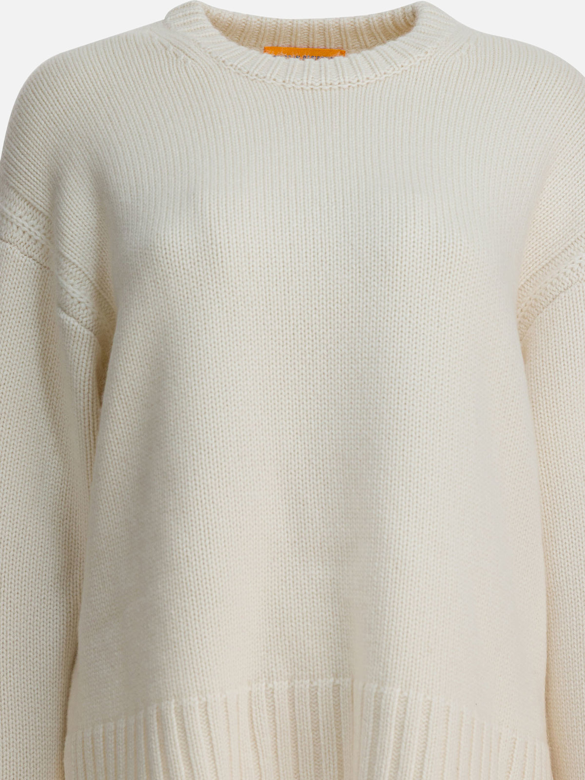 Guest in Residence "Cozy" Crew-Neck Sweater White - VIETTI