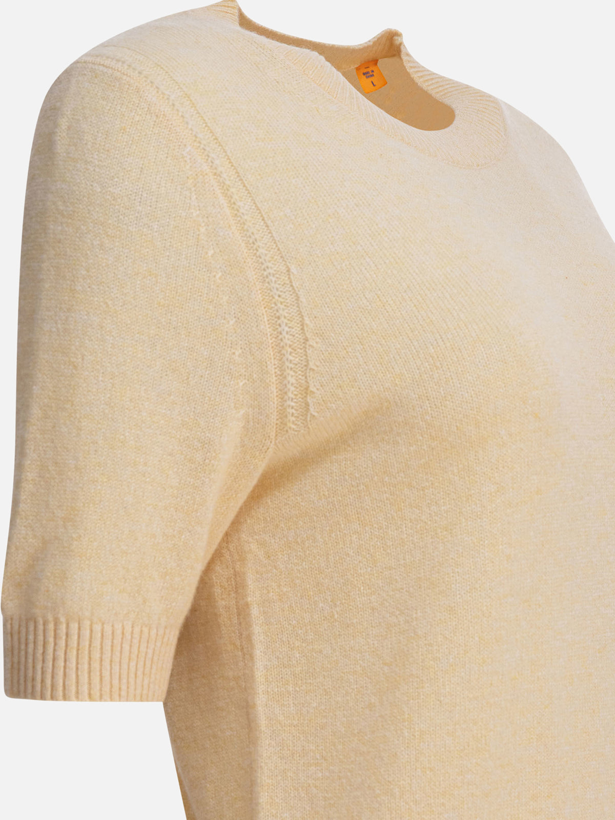 Guest in Residence Maglia girocollo in cashmere Giallo - VIETTI
