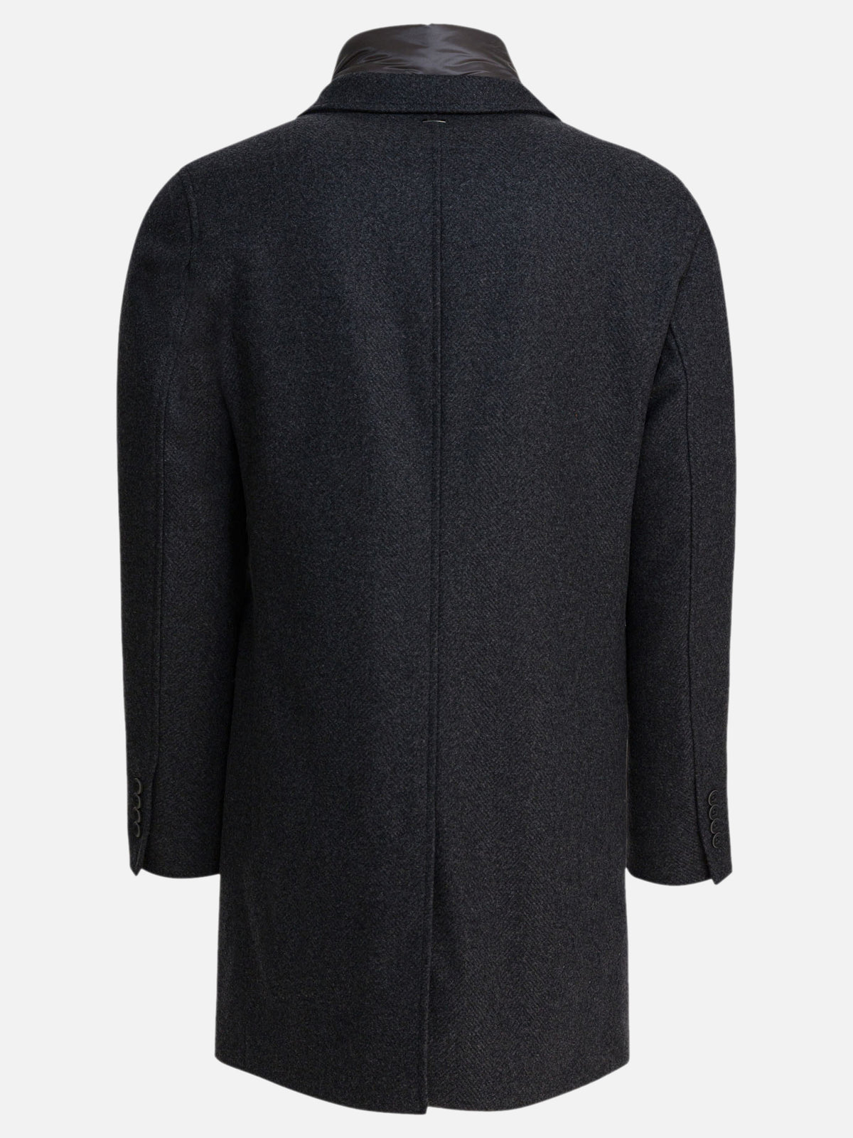 Herno Wool coat with vest Grey