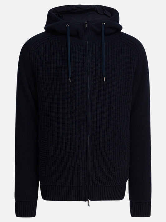 Bomber Solid colour  Blu - Herno Uomo | PLP | VIETTI Online Store 
