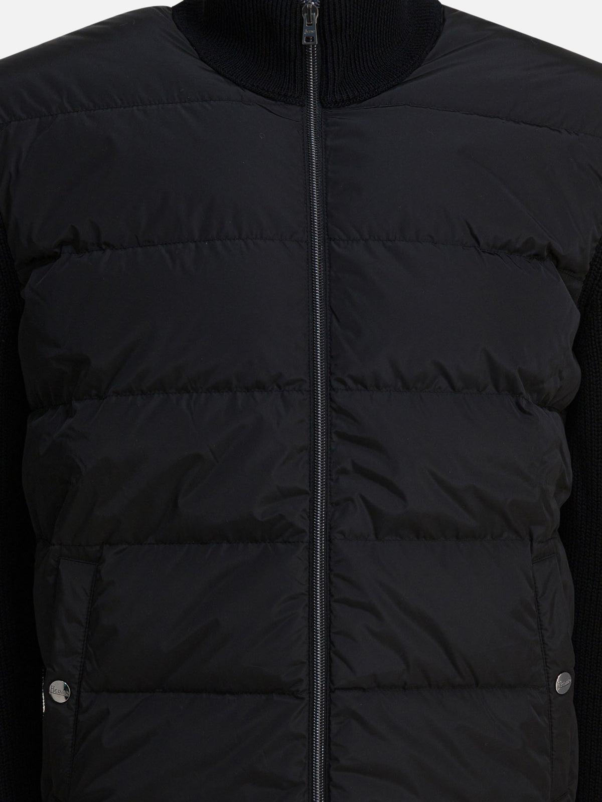 Herno Wool down jacket comforter Black