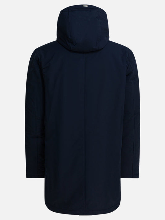 Cappotti lunghi Solid colour  Blu - Herno Uomo | VIETTI Online Store | 2
