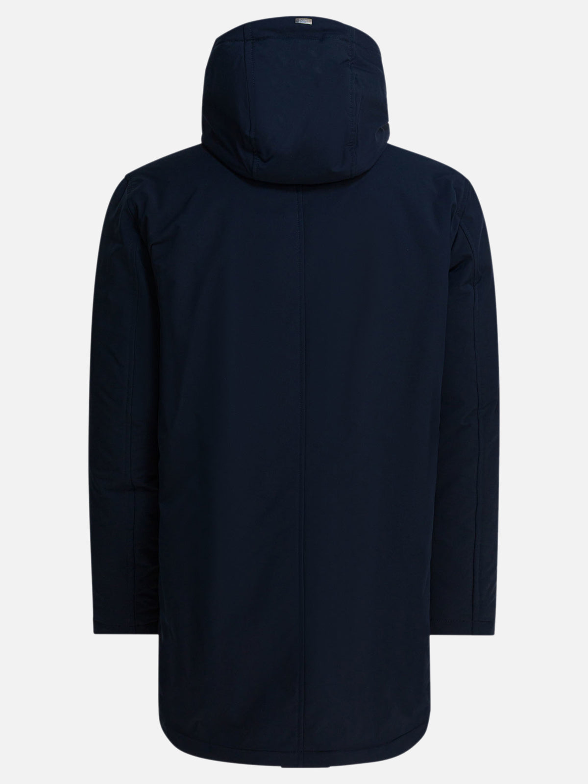 Herno Long coat with hood Blue - VIETTI