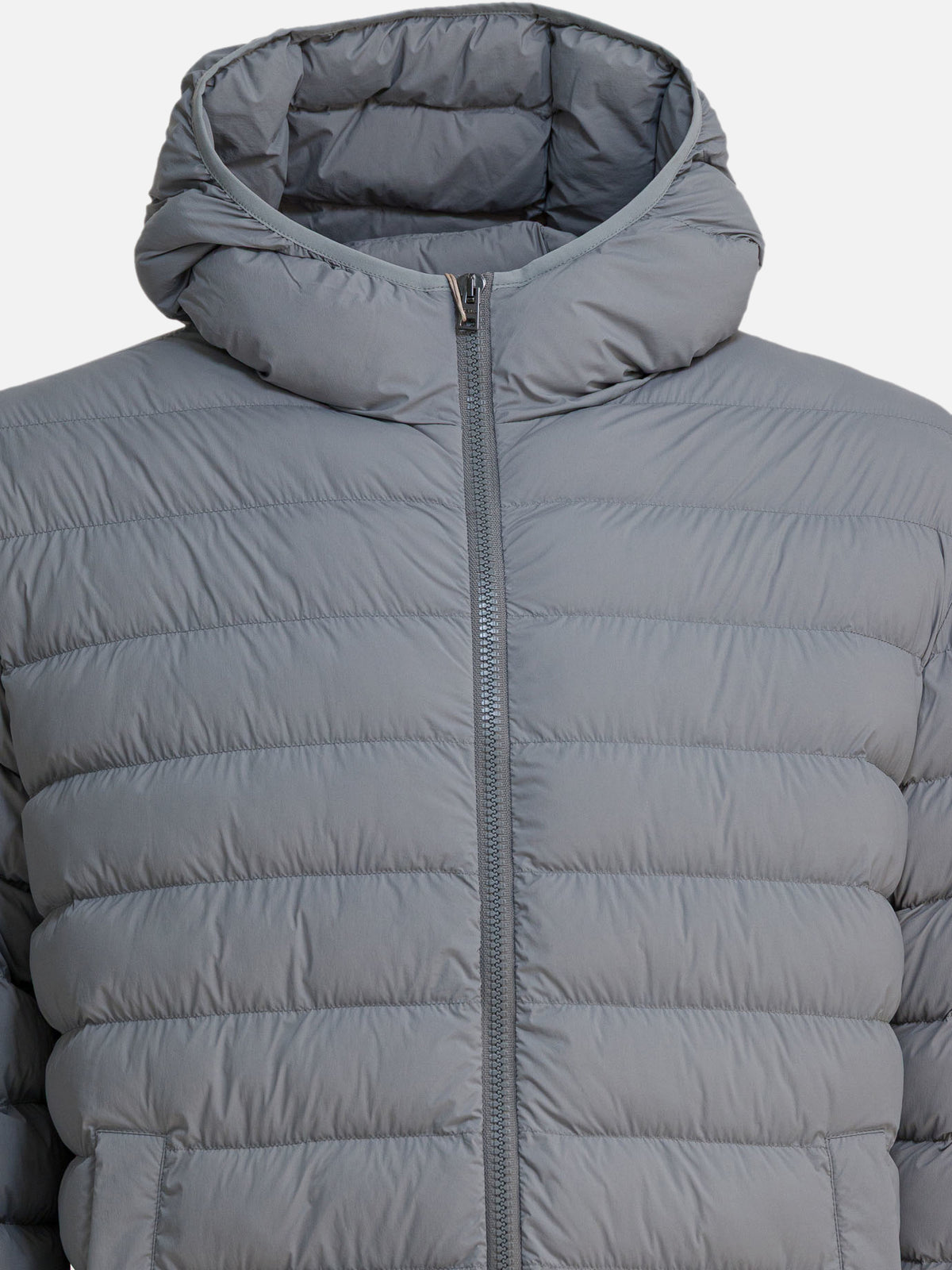 Herno Nylon down jacket Grey - VIETTI