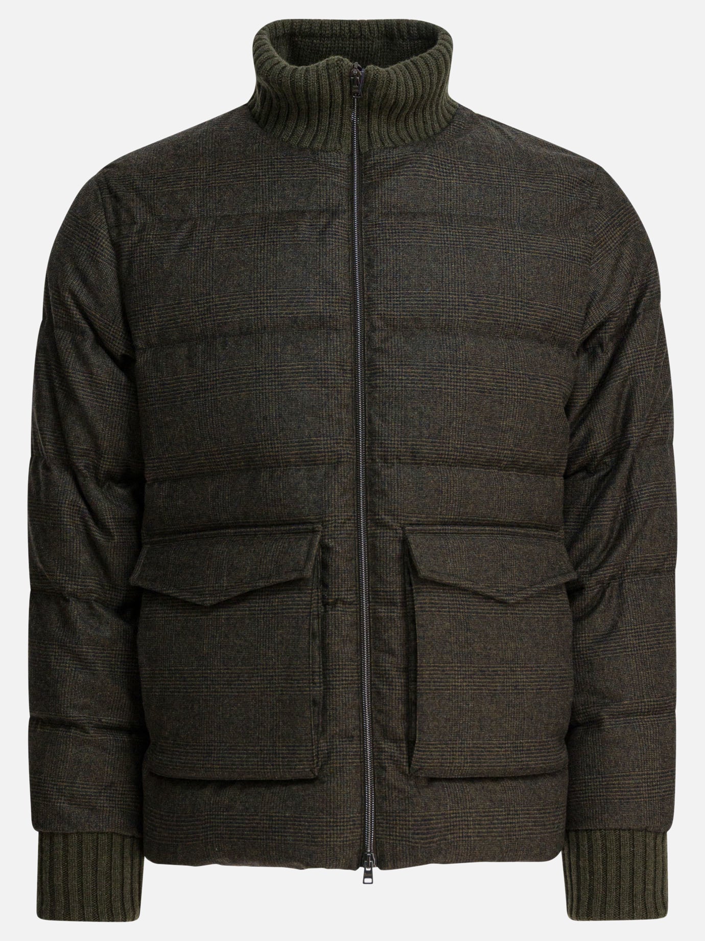 Bomber Solid colour  Verde - Herno Uomo | PDP | VIETTI Online Store | Zoom-Modal
