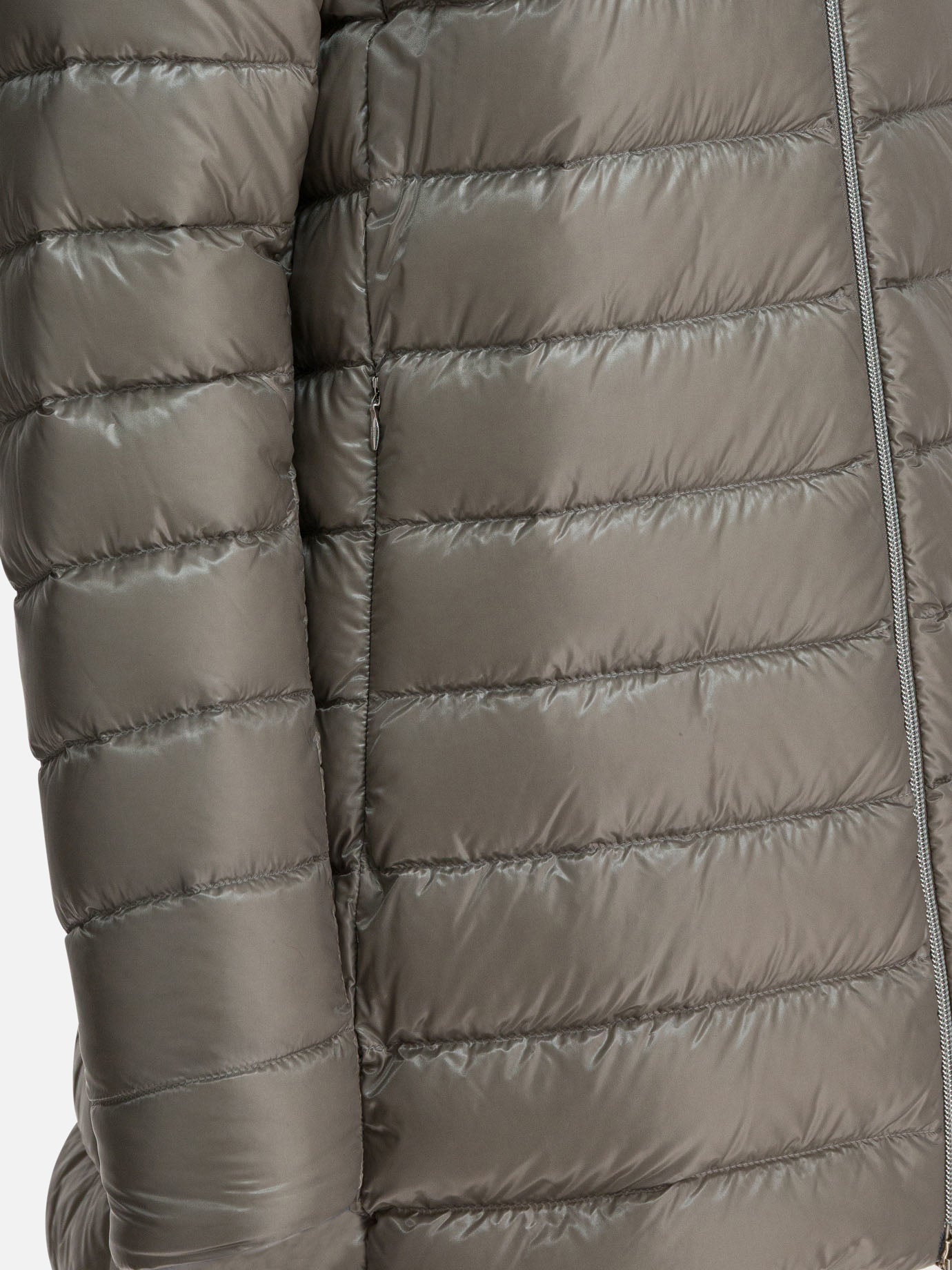 Down coats Solid colour  Grey - Herno Women | PDP | VIETTI Online Store | thumbnail_4