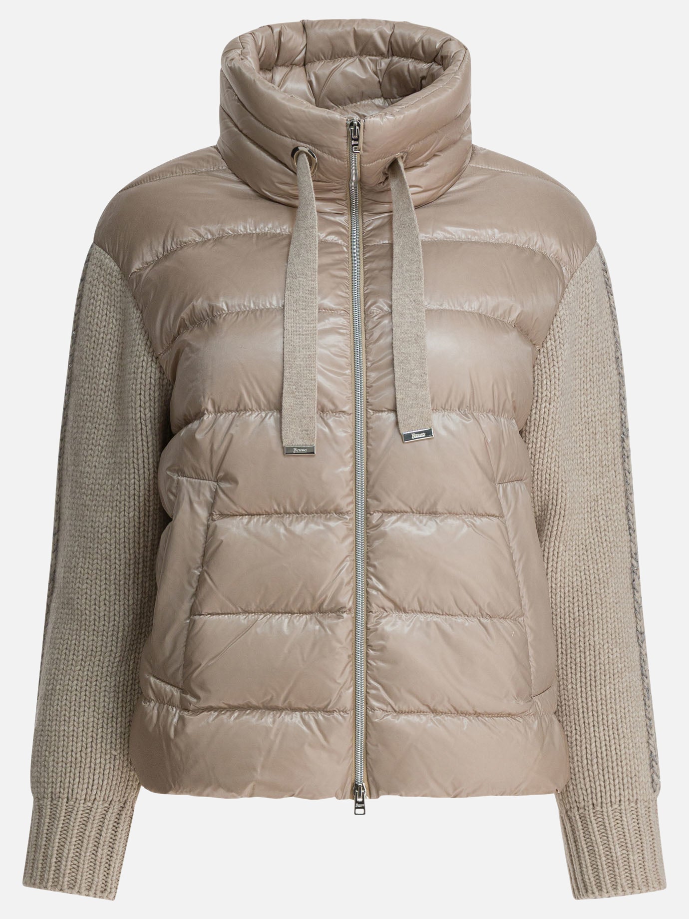 Piumini corti Solid colour  Beige - Herno Donna | PDP | VIETTI Online Store | Zoom-Modal
