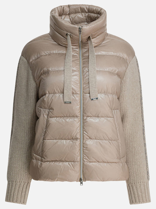 Piumini corti Solid colour  Beige - Herno Donna | PLP | VIETTI Online Store 
