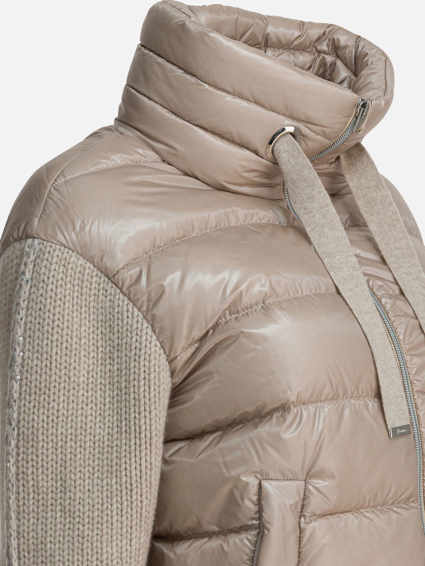 Piumini corti Solid colour  Beige - Herno Donna | PDP | VIETTI Online Store | Zoom-Modal_4
