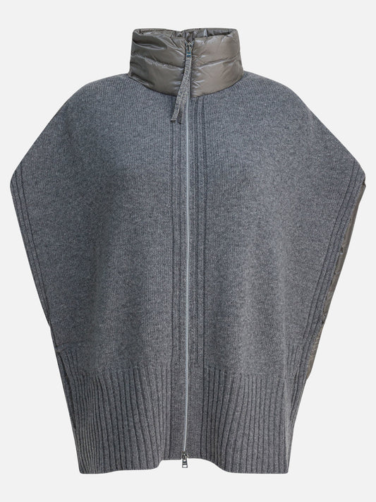 Mantelle Solid colour  Grigio - Herno Donna | PDP | VIETTI Online Store 
