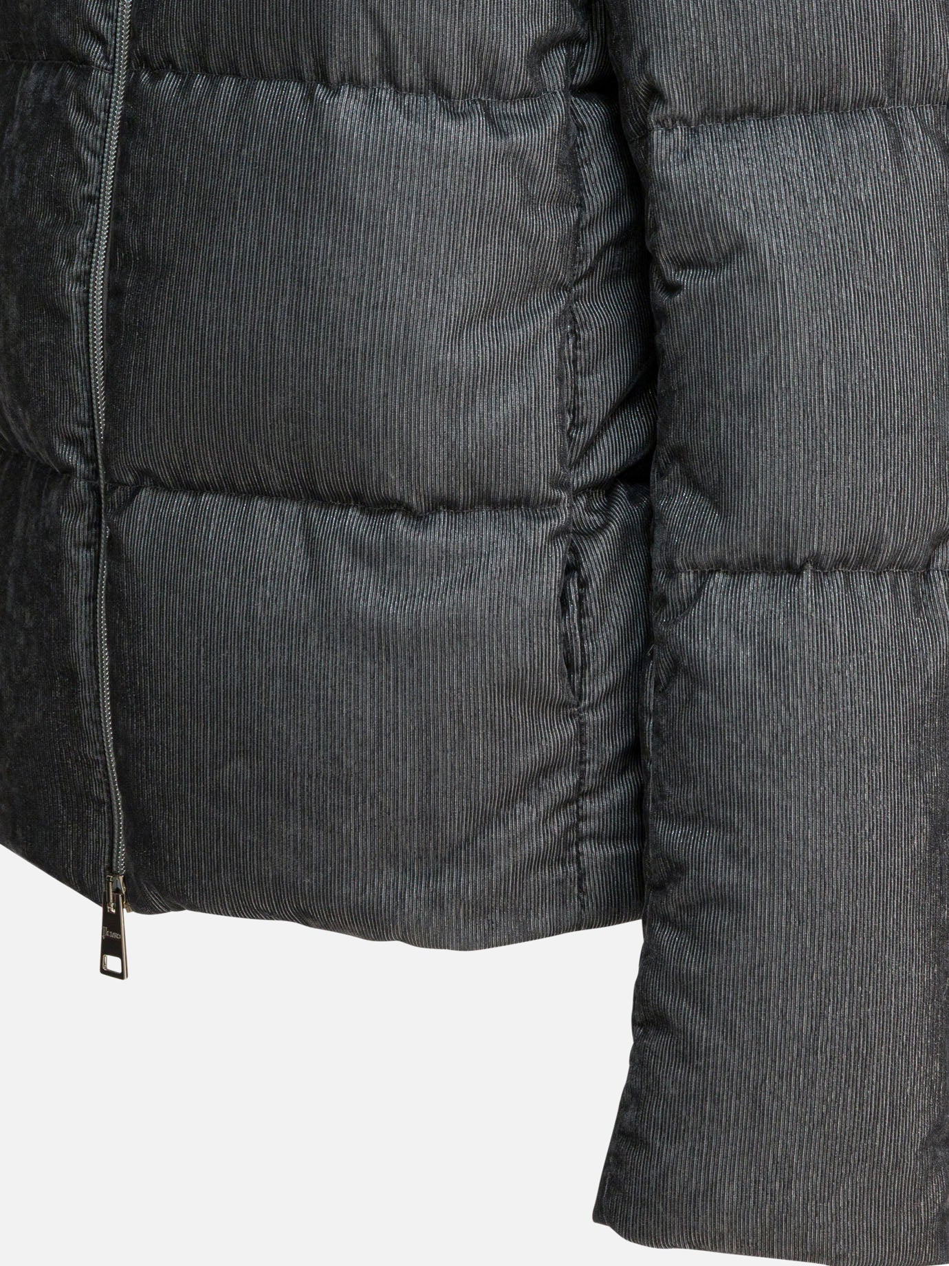 Piumini corti Solid colour  Grigio - Herno Donna | PDP | VIETTI Online Store | Zoom-Modal_4
