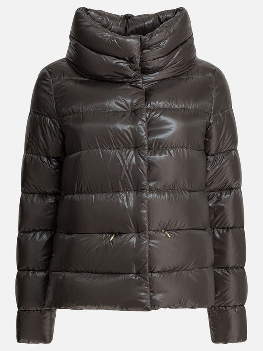 Piumini corti Solid colour  Grigio - Herno Donna | PLP | VIETTI Online Store 
