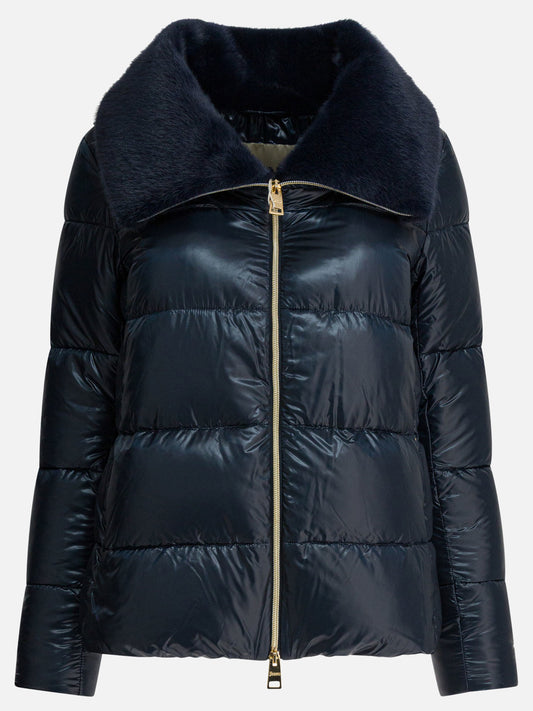 Piumini corti Solid colour  Blu - Herno Donna | PLP | VIETTI Online Store 
