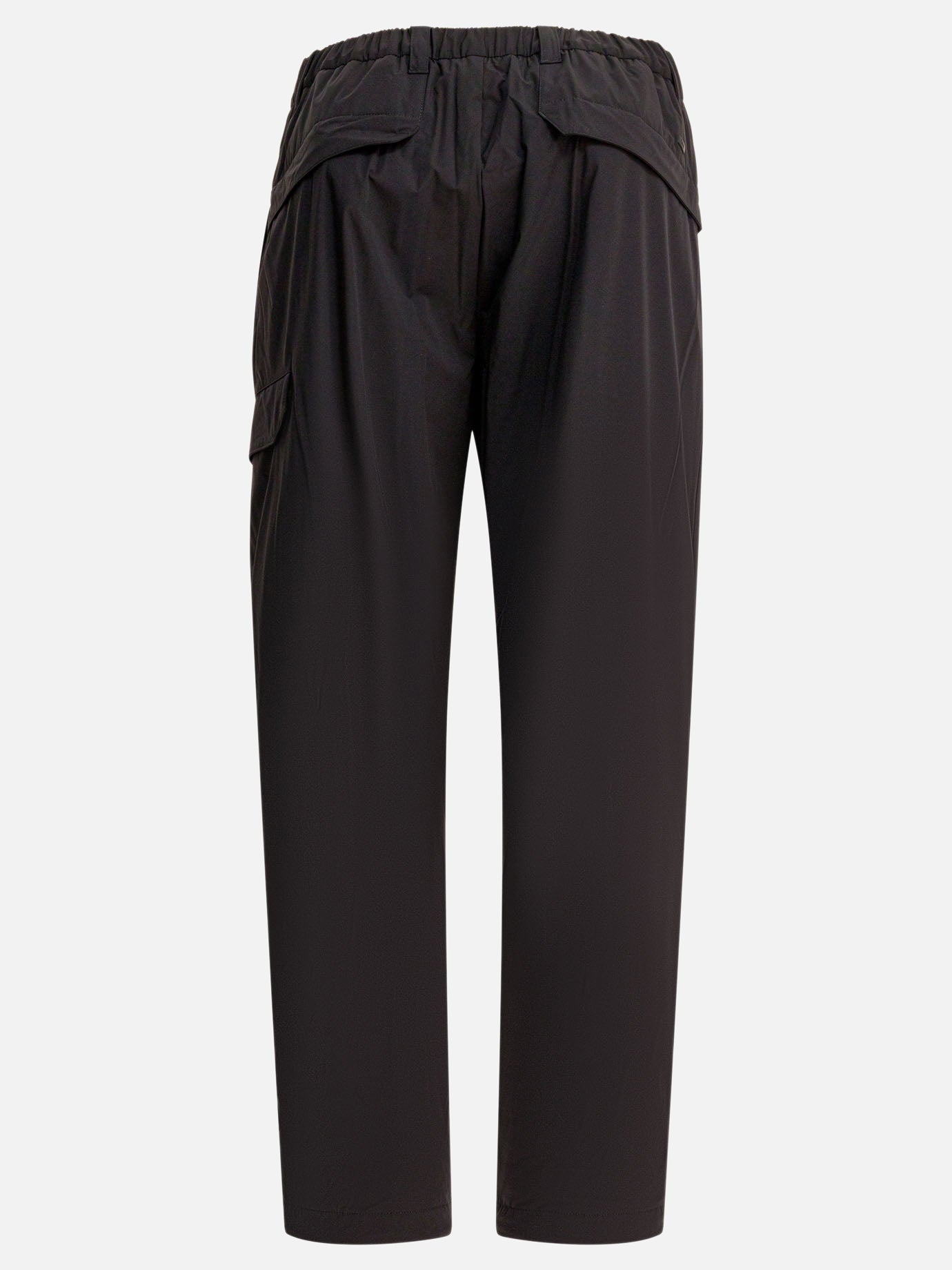 Pantaloni cargo & parachute Solid colour  Nero - Herno Uomo | PDP | VIETTI Online Store | thumbnail_2
