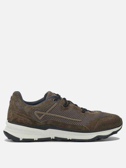 Sneaker basse 100% leather - 100% rubber  Marrone - Herno Uomo | PLP | VIETTI Online Store 
