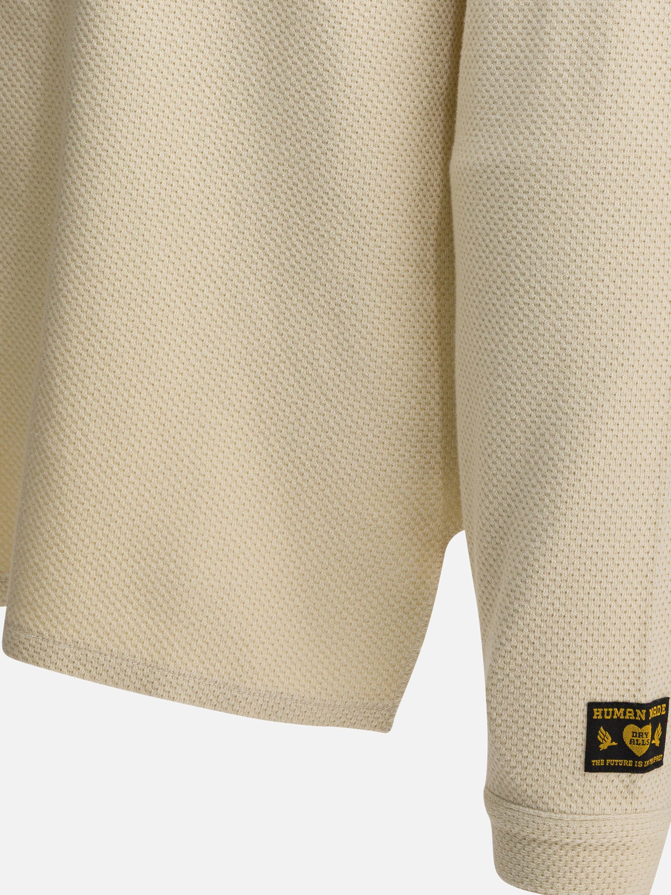 T-shirt serafino Logo  Bianco - Human Made Uomo | PDP | VIETTI Online Store | Zoom-Modal_4
