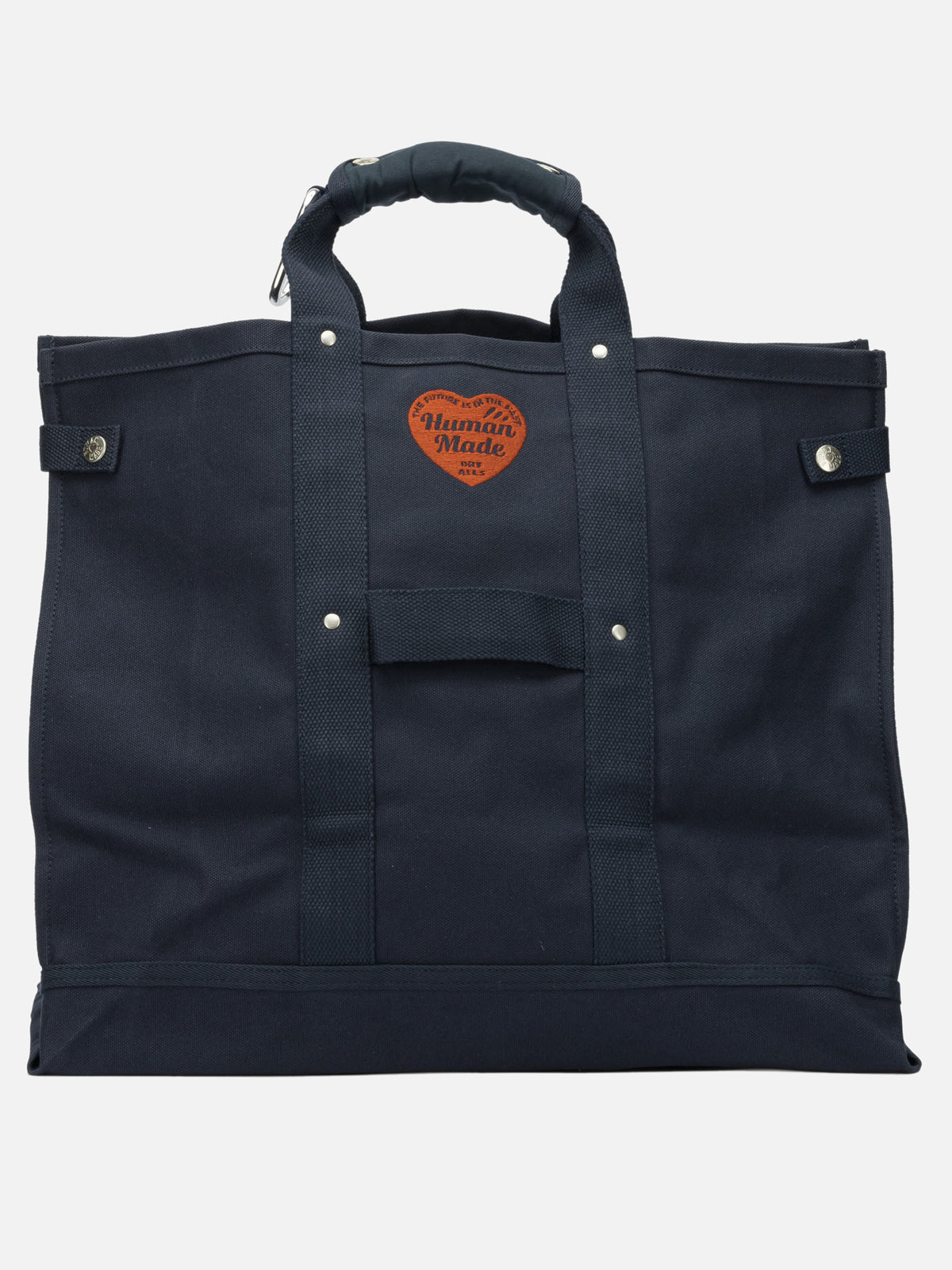 Human Made Travel bag with logo Blue