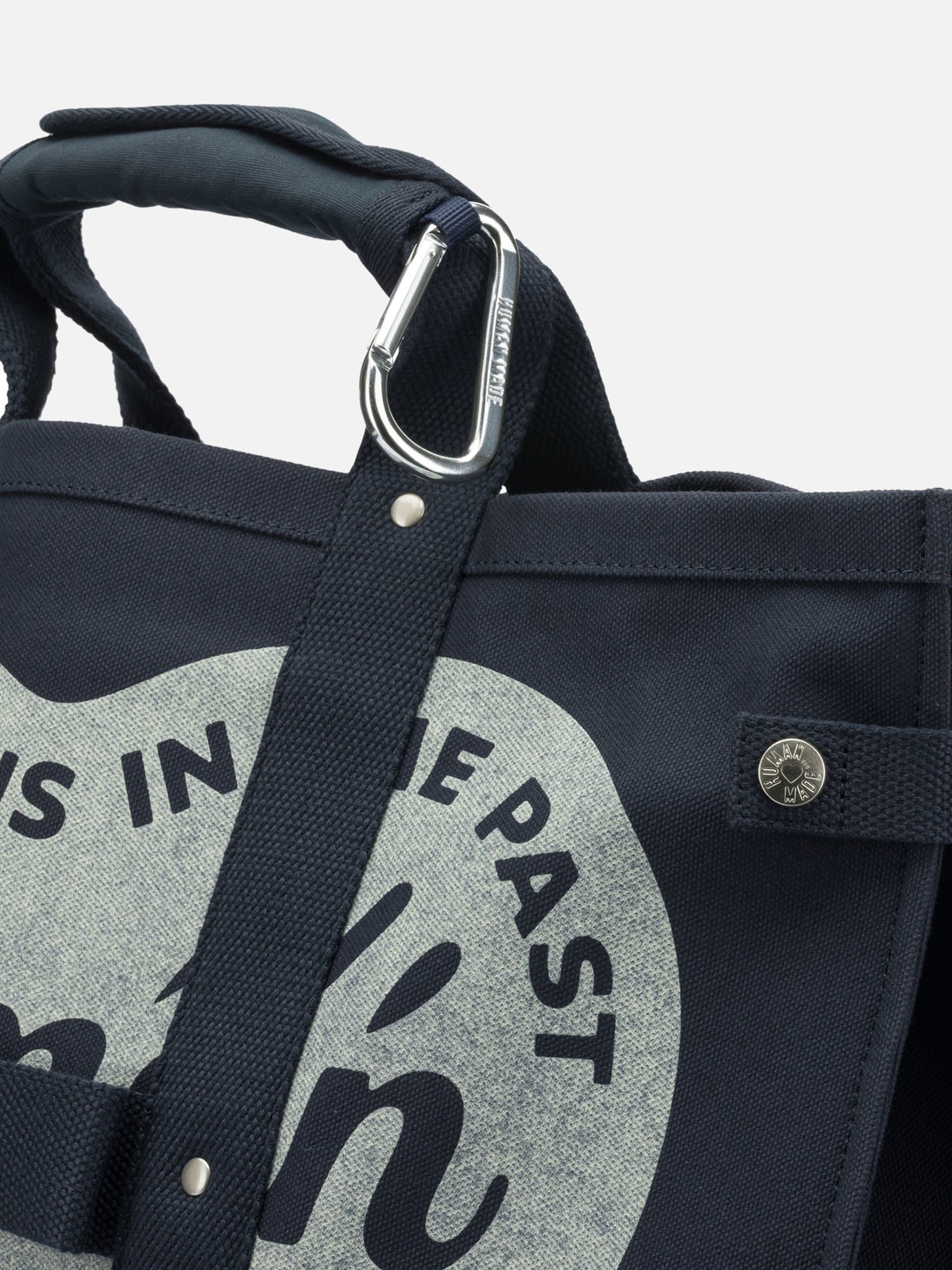 Human Made Travel bag with logo Blue - Men | VIETTI Online Store