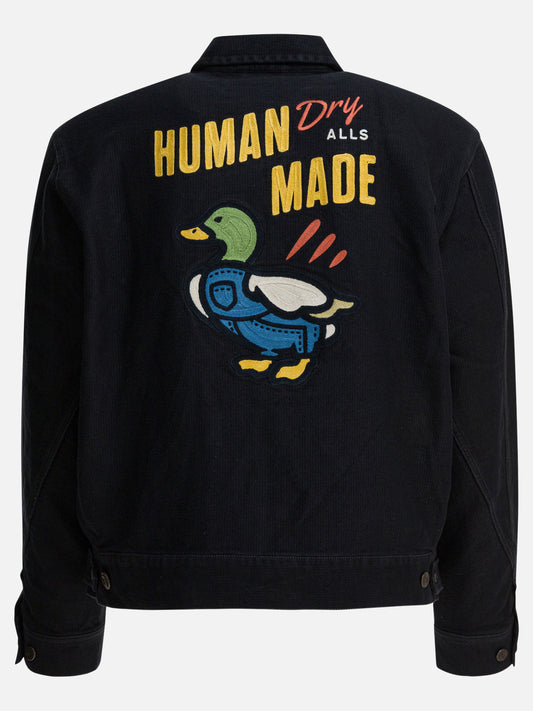 Giacche overshirt Logo  Nero - Human Made Uomo | VIETTI Online Store | 2
