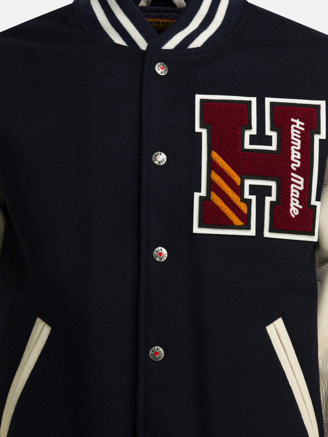 Bomber jackets Logo  Blue - Human Made Men | PDP | VIETTI Online Store | thumbnail_3