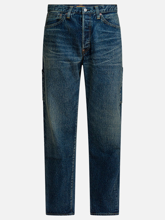 Jeans a gamba dritta Solid colour  Blu - Human Made Uomo | VIETTI Online Store 
