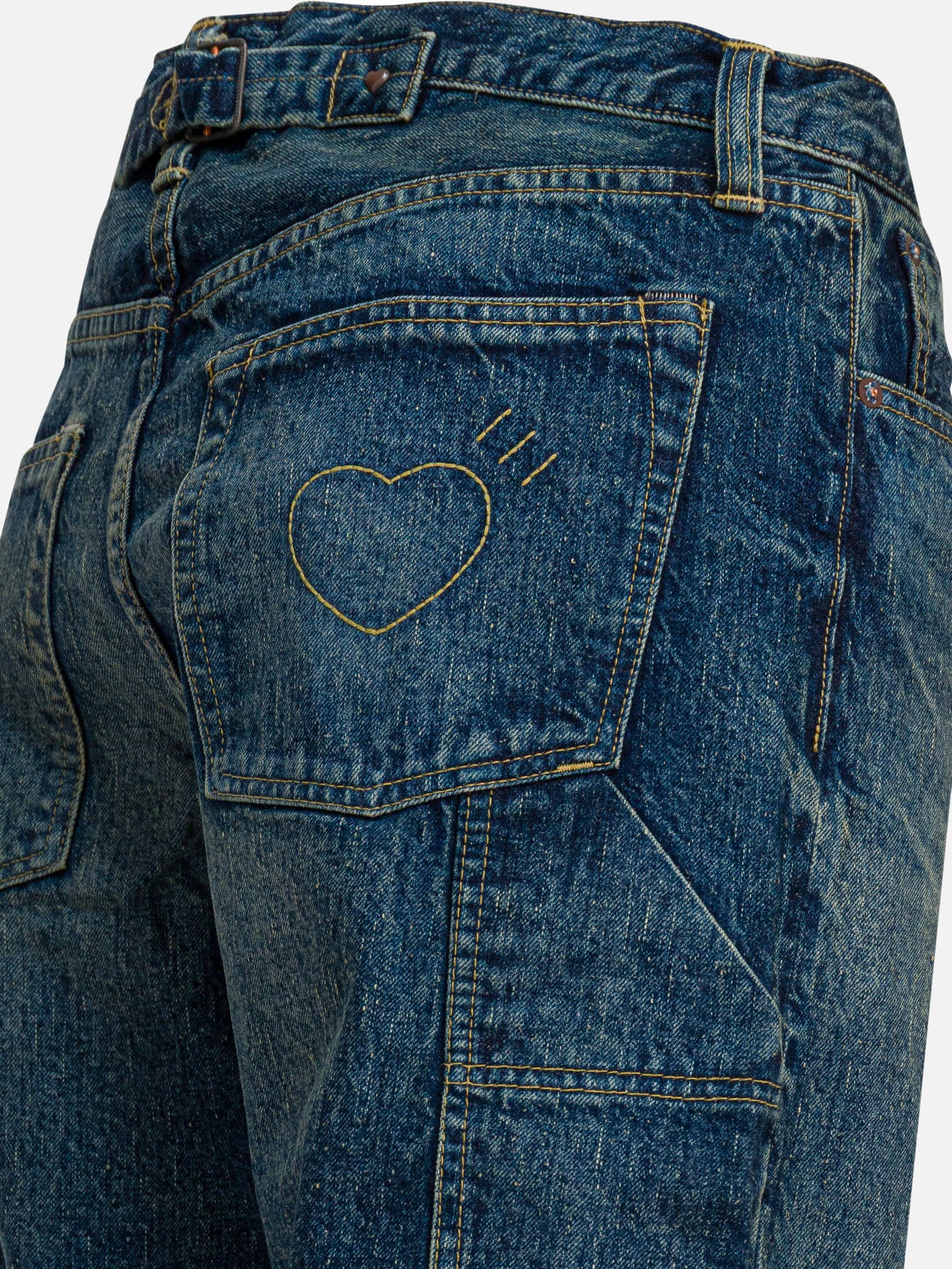 Jeans a gamba dritta Solid colour  Blu - Human Made Uomo | PDP | VIETTI Online Store | thumbnail_4