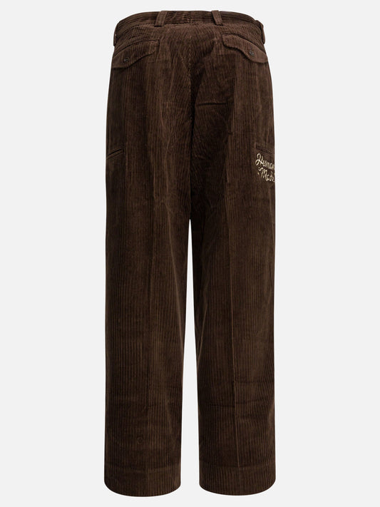 Pantaloni casual Solid colour  Marrone - Human Made Uomo | VIETTI Online Store | 2
