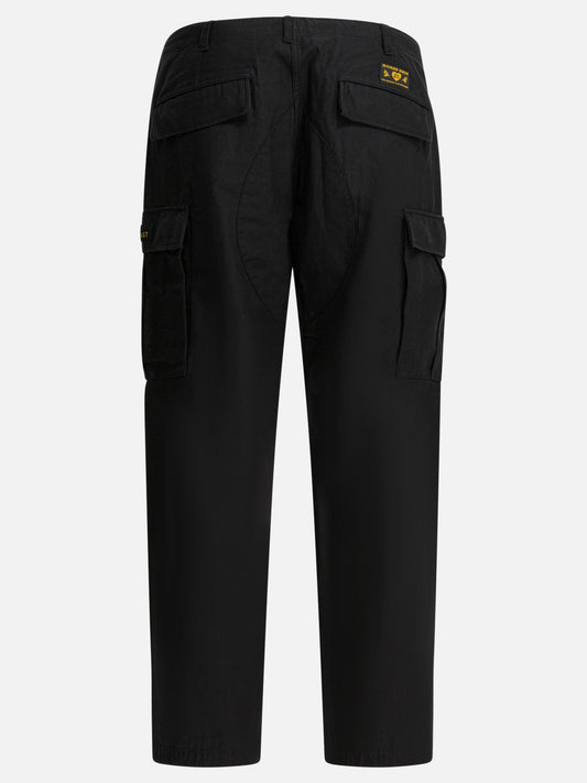 Pantaloni cargo & parachute Solid colour  Nero - Human Made Uomo | PDP | VIETTI Online Store | 2
