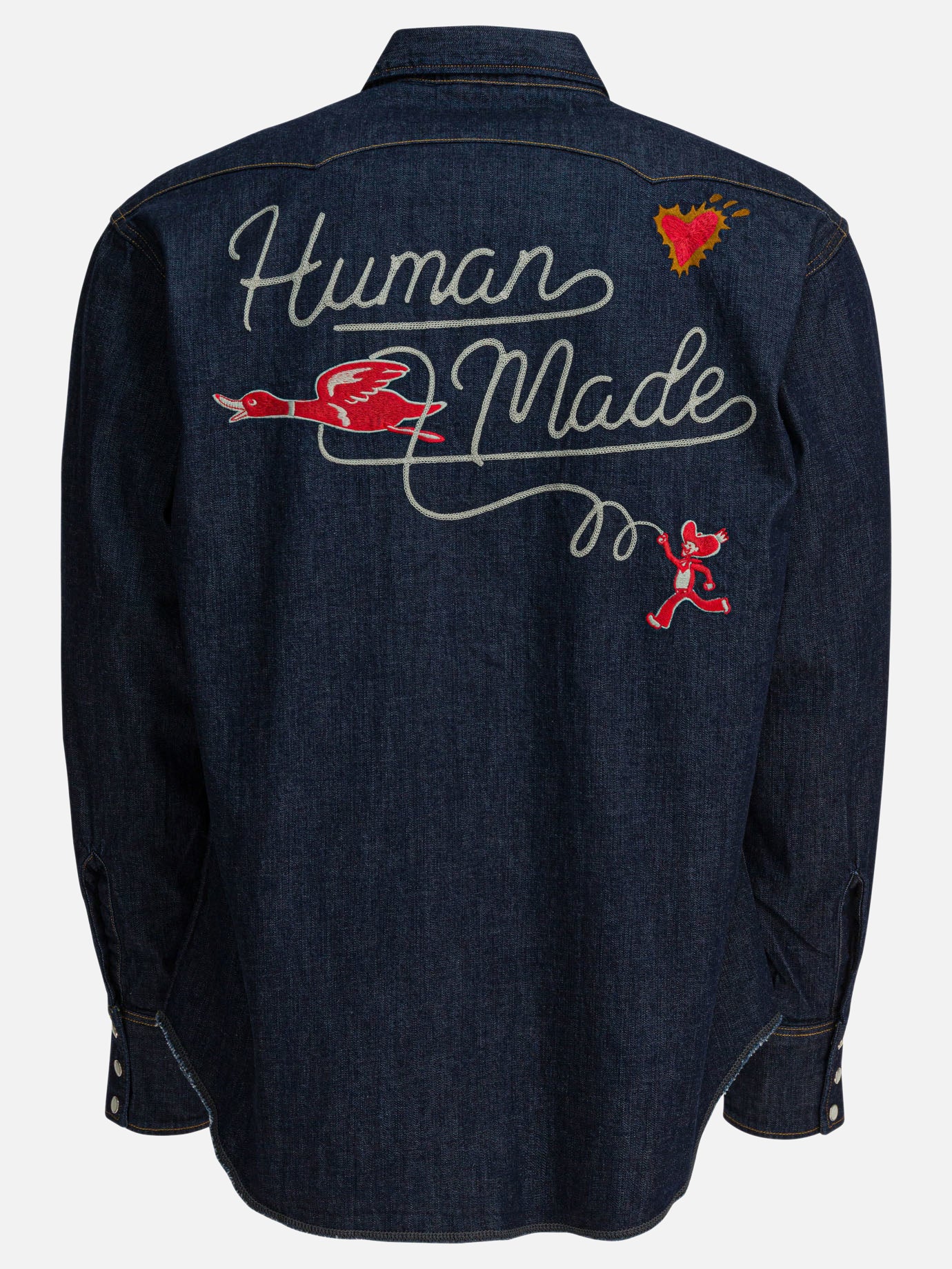 Camicie casual Graphics  Blu - Human Made Uomo | PDP | VIETTI Online Store | thumbnail_2
