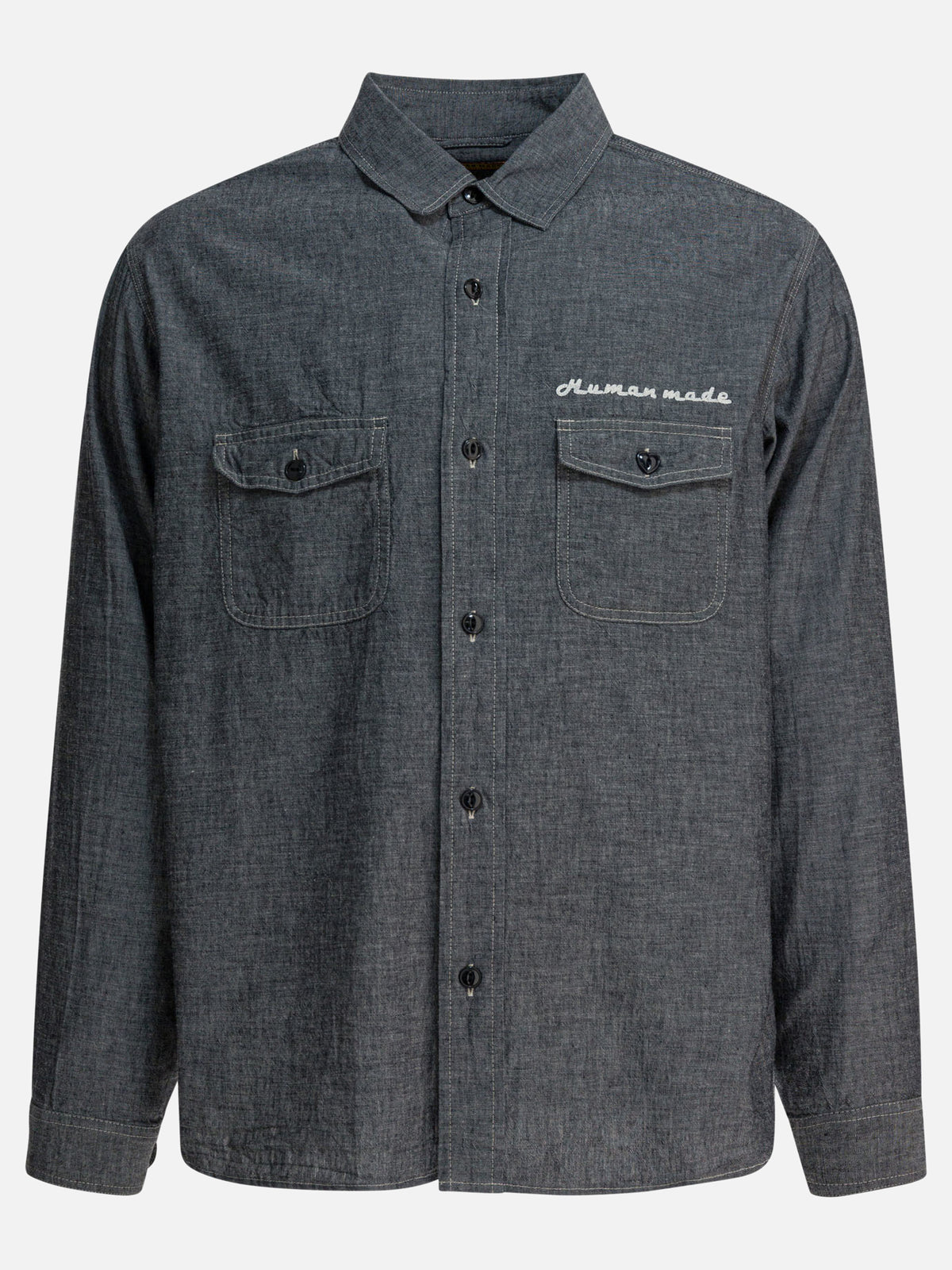 Human Made Chambray shirt Grey