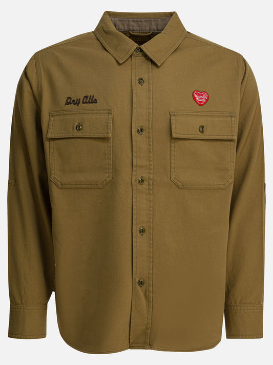 Giacche overshirt Logo  Beige - Human Made Uomo | VIETTI Online Store 
