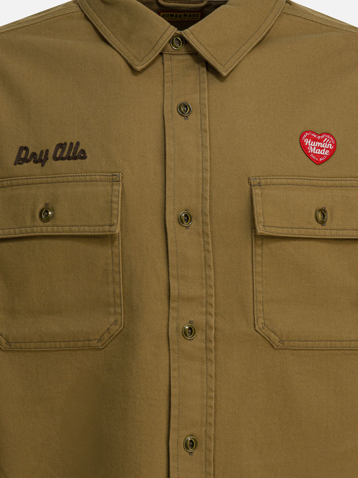 Human Made "Work" overshirt jacket Beige